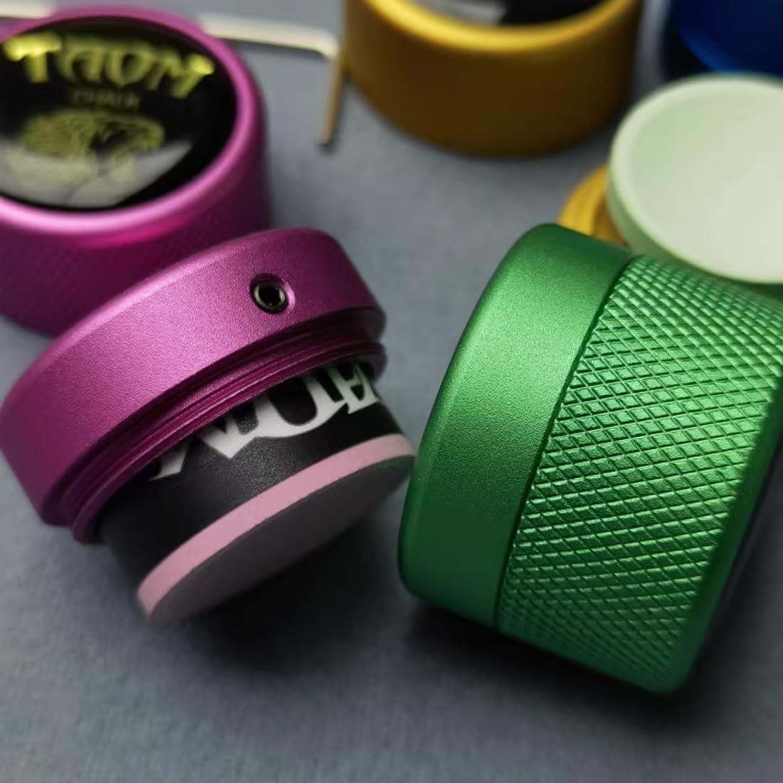 Soporte de Tiza para Billar YEUEK Redondo con Tiza Azul