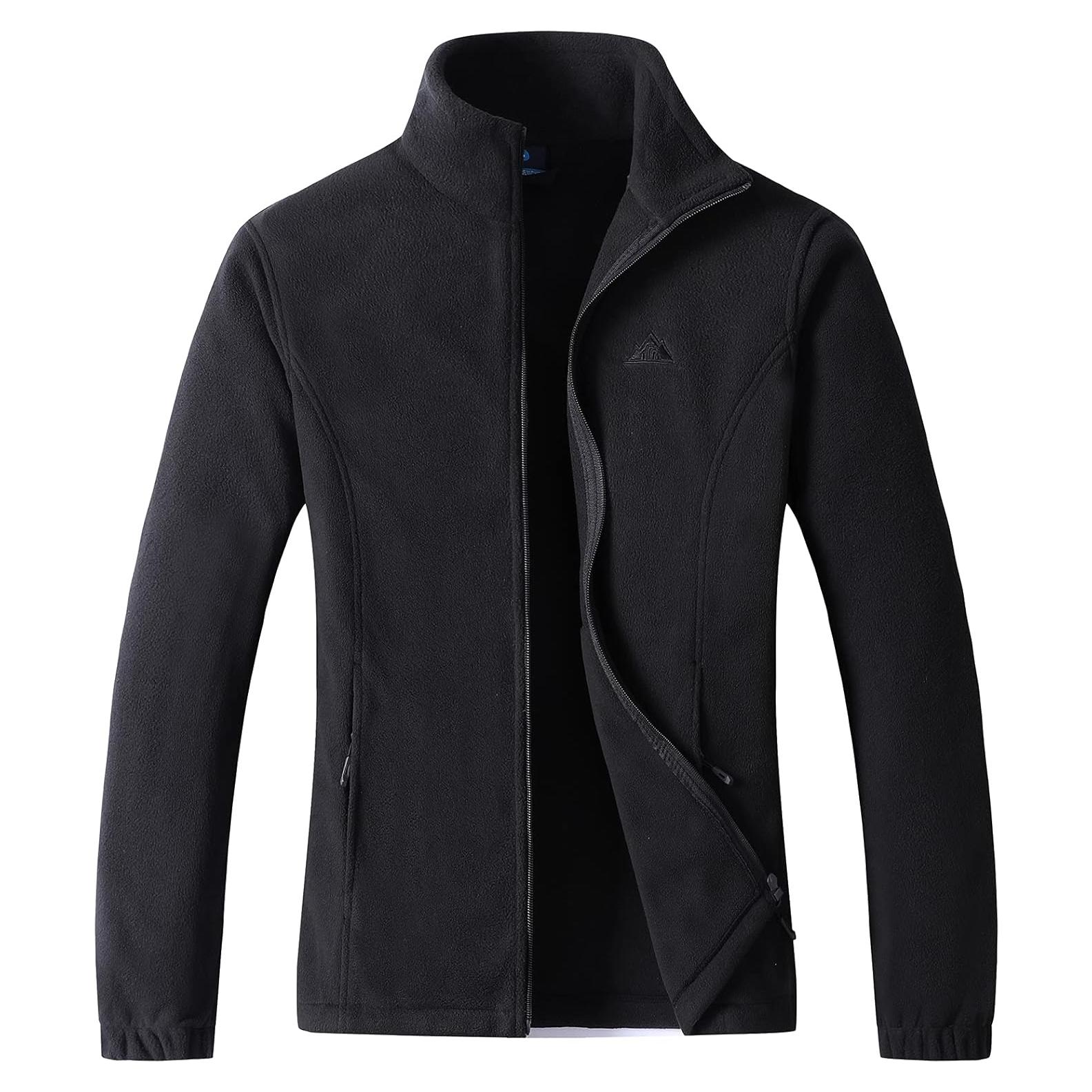 Chaqueta de Forro Polar Ligera GIMECEN para Mujeres - Negro