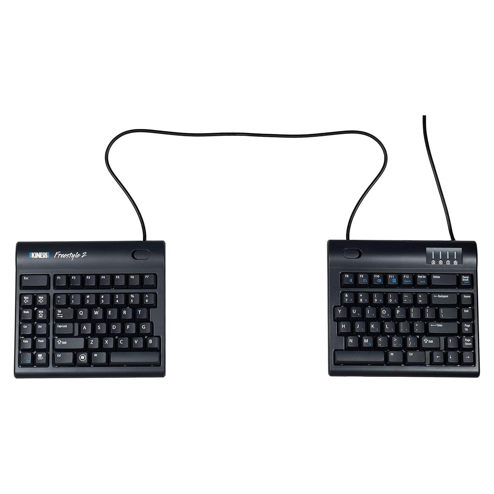Teclado Ergonómico Kinesis Freestyle2 USB para PC 50.8 cm