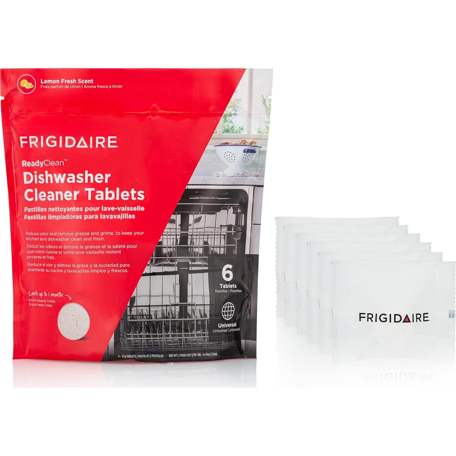 Tabletas Limpiadoras Probioticas Frigidaire ReadyClean 6 Unidades