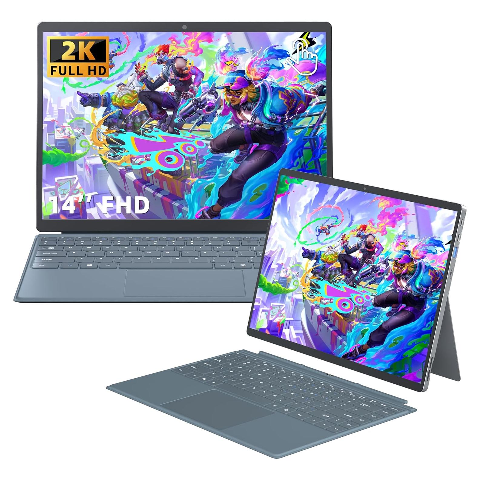 Laptop 2-en-1 Svikou HL1488 14" 2K Touch 16GB/512GB