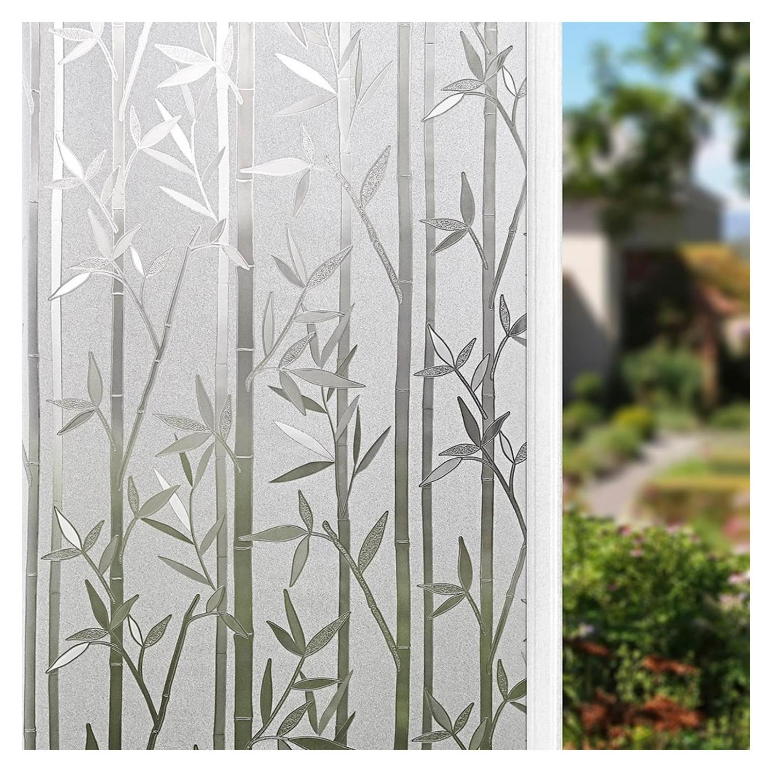Película de Ventana Esmerilada Finnez 29.9x200 cm Bambú