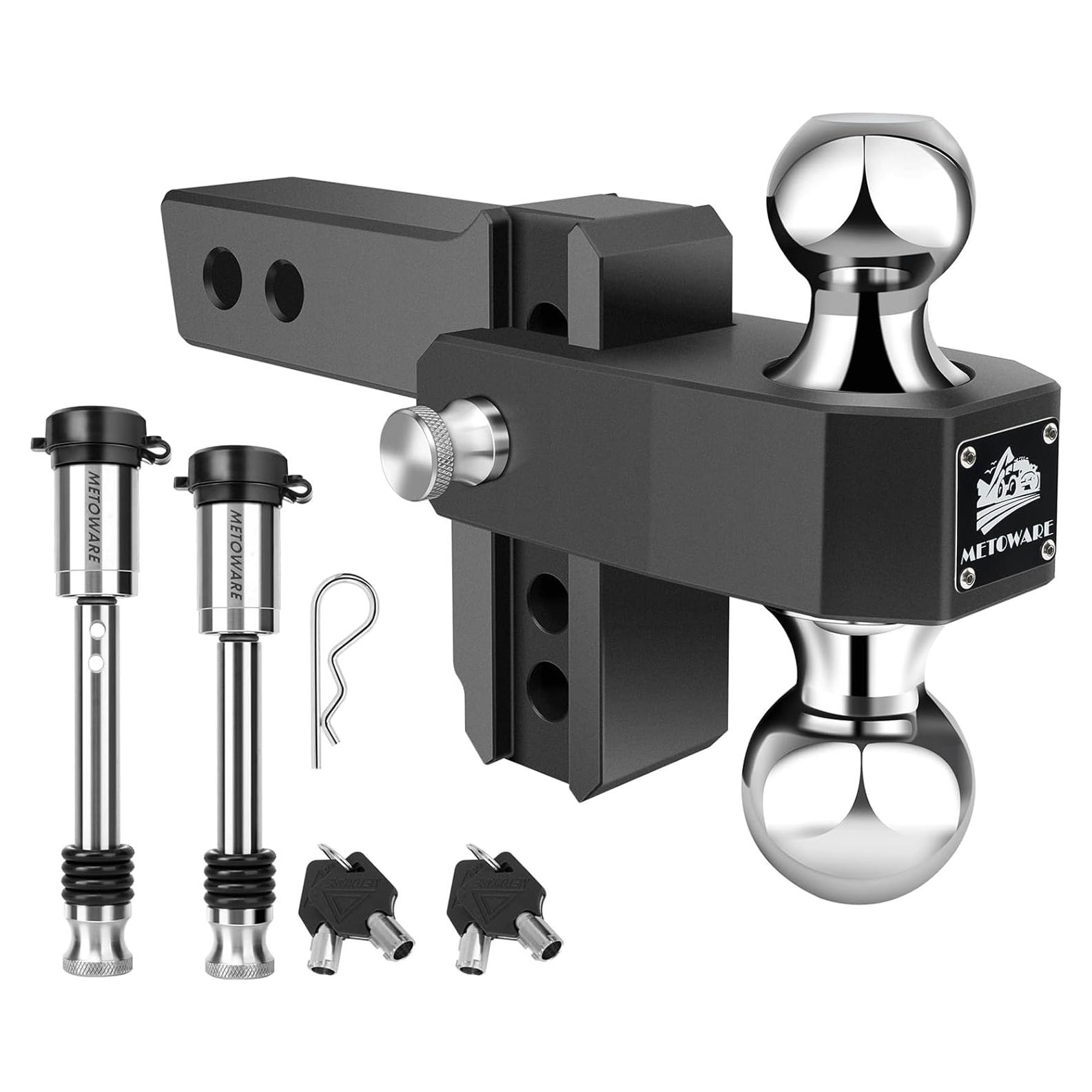 Enganche de Remolque Ajustable METOWARE Aluminio 5,670 kg