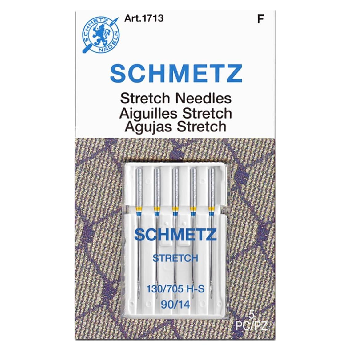 Agujas de Máquina de Coser Stretch SCHMETZ 90/14 - 5 Agujas