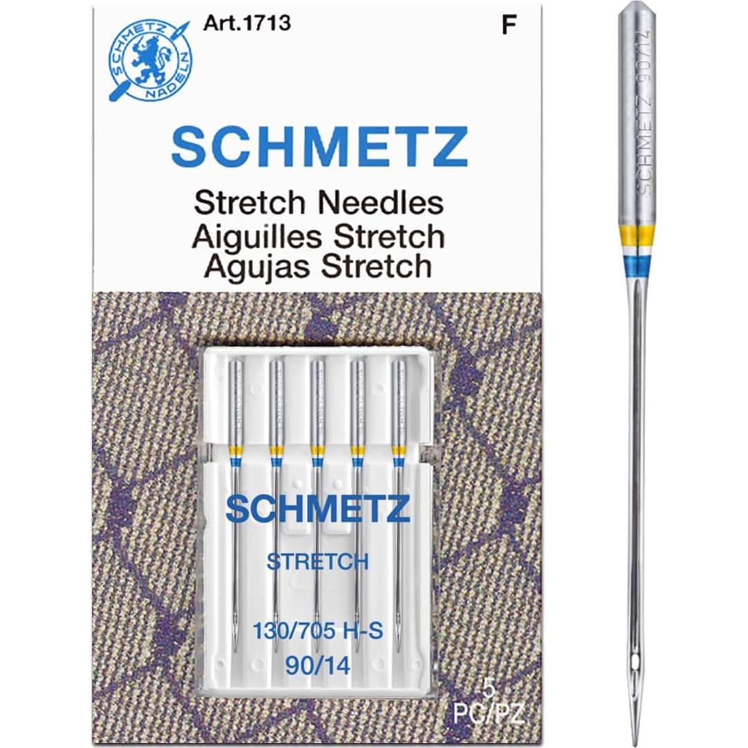 Agujas de Máquina de Coser Stretch SCHMETZ 90/14 - 5 Agujas