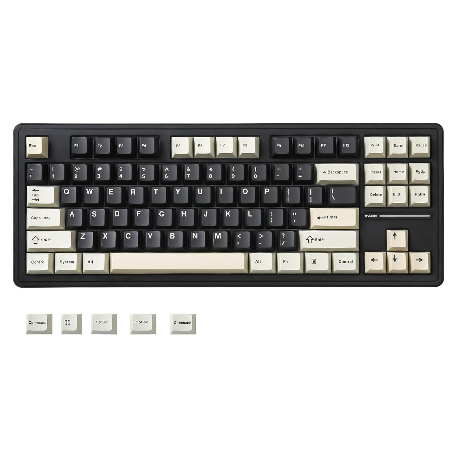 Teclado Mecánico YUNZII YZ87 TKL Inalámbrico RGB 87 Teclas