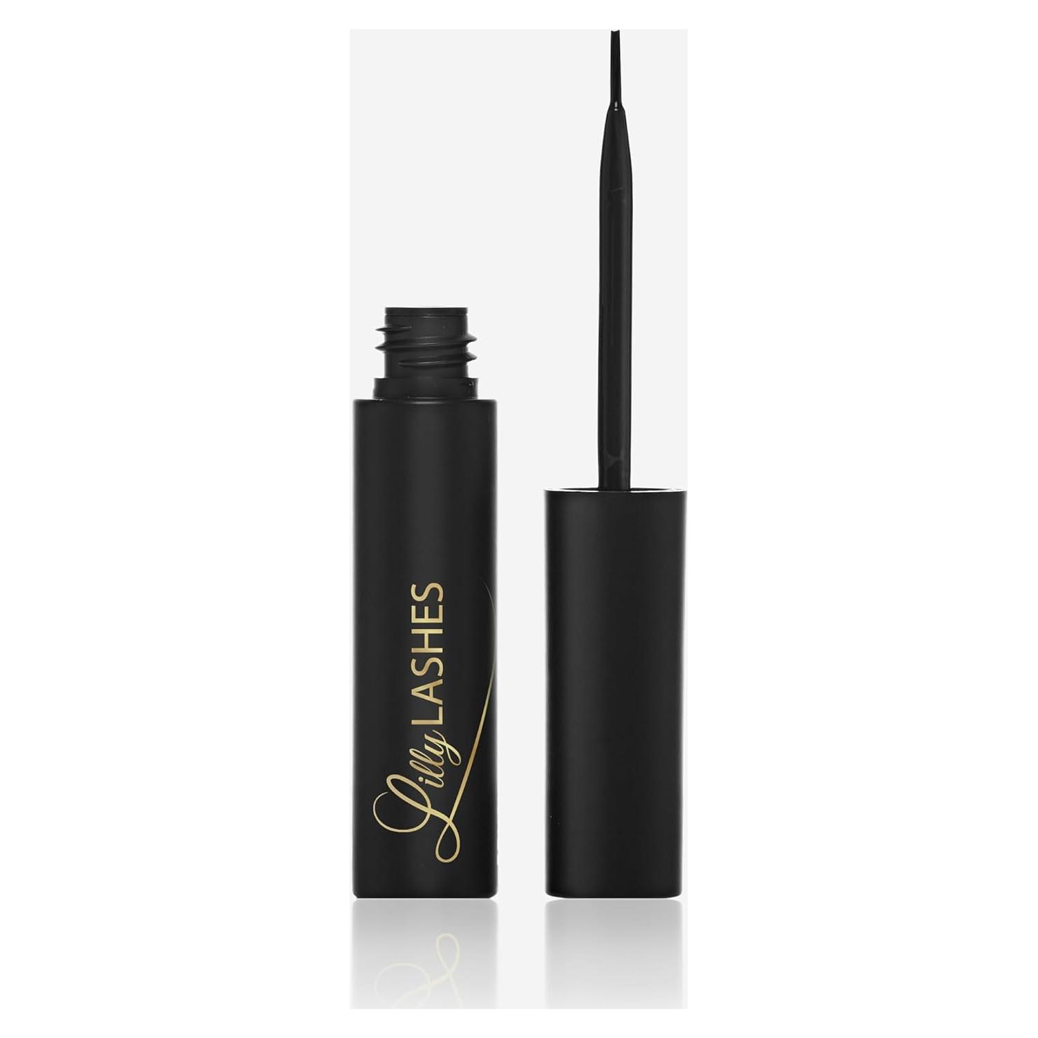 Pegamento para Pestañas Negras Lilly Lashes 9g - Libre de Látex