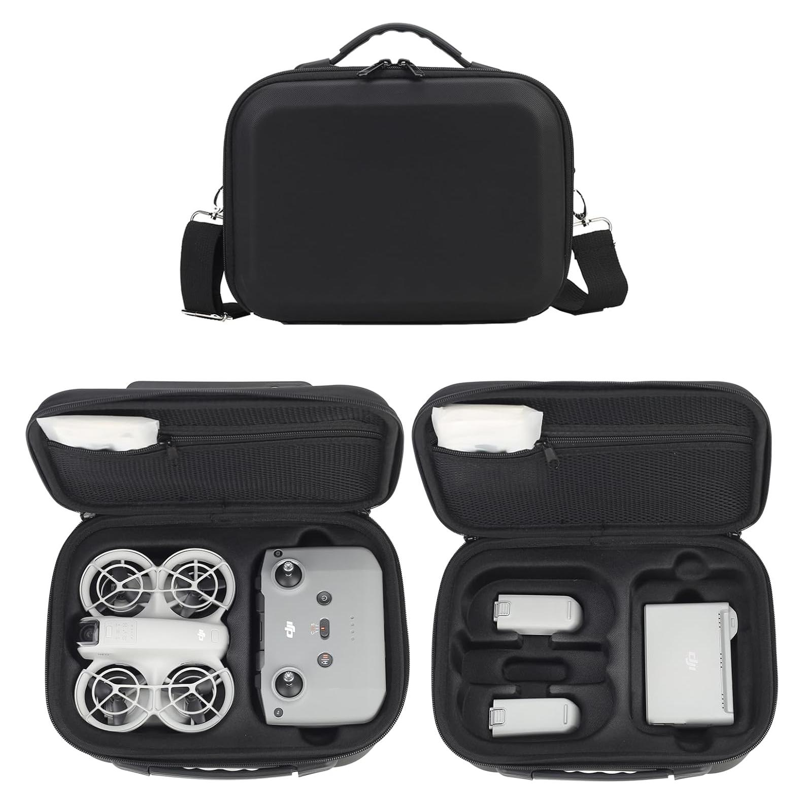 Funda de Transporte Flyekist para DJI Neo - Negra, Resistente y Portátil