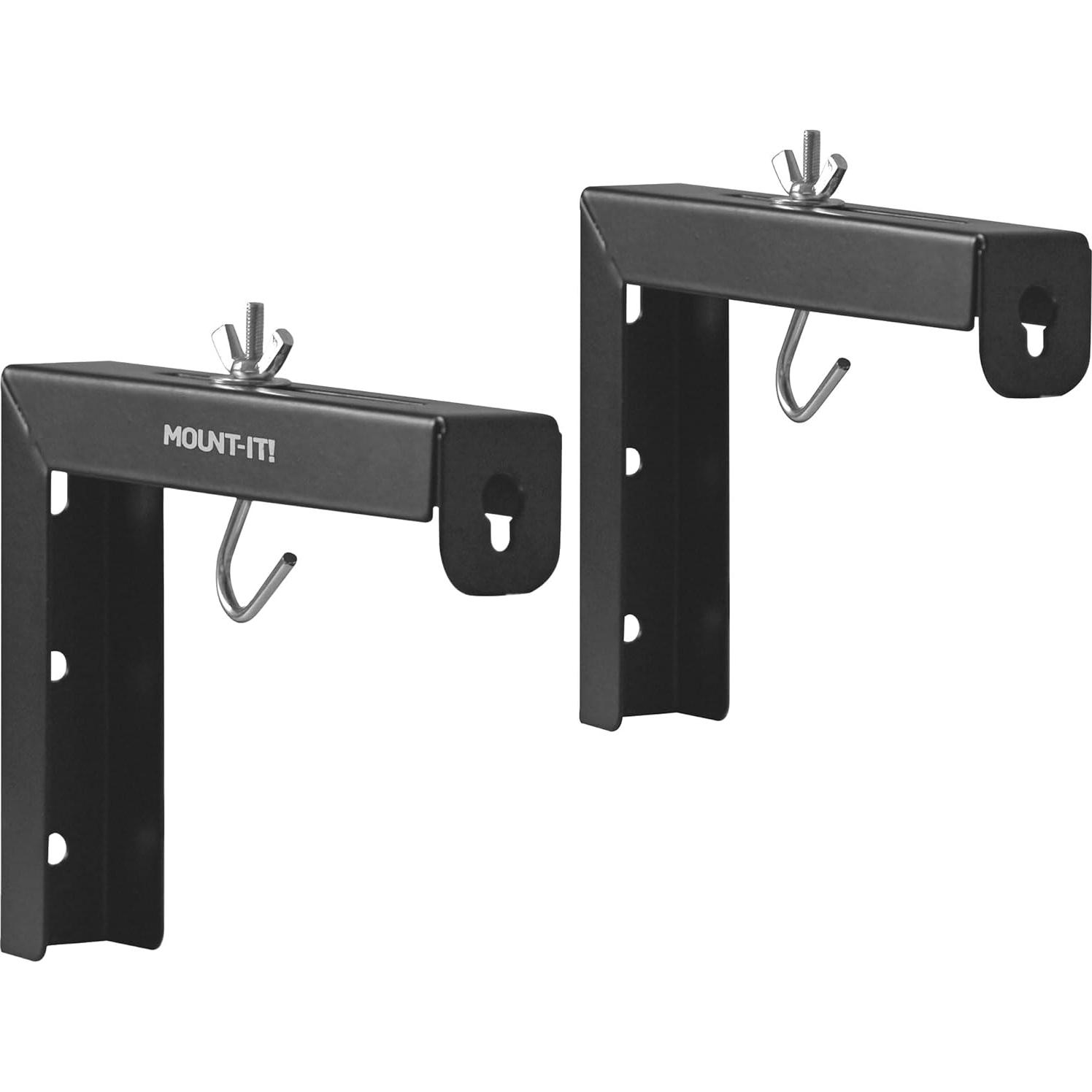 Soporte de Pared para Pantalla de Proyector Mount-It! Negro 6"