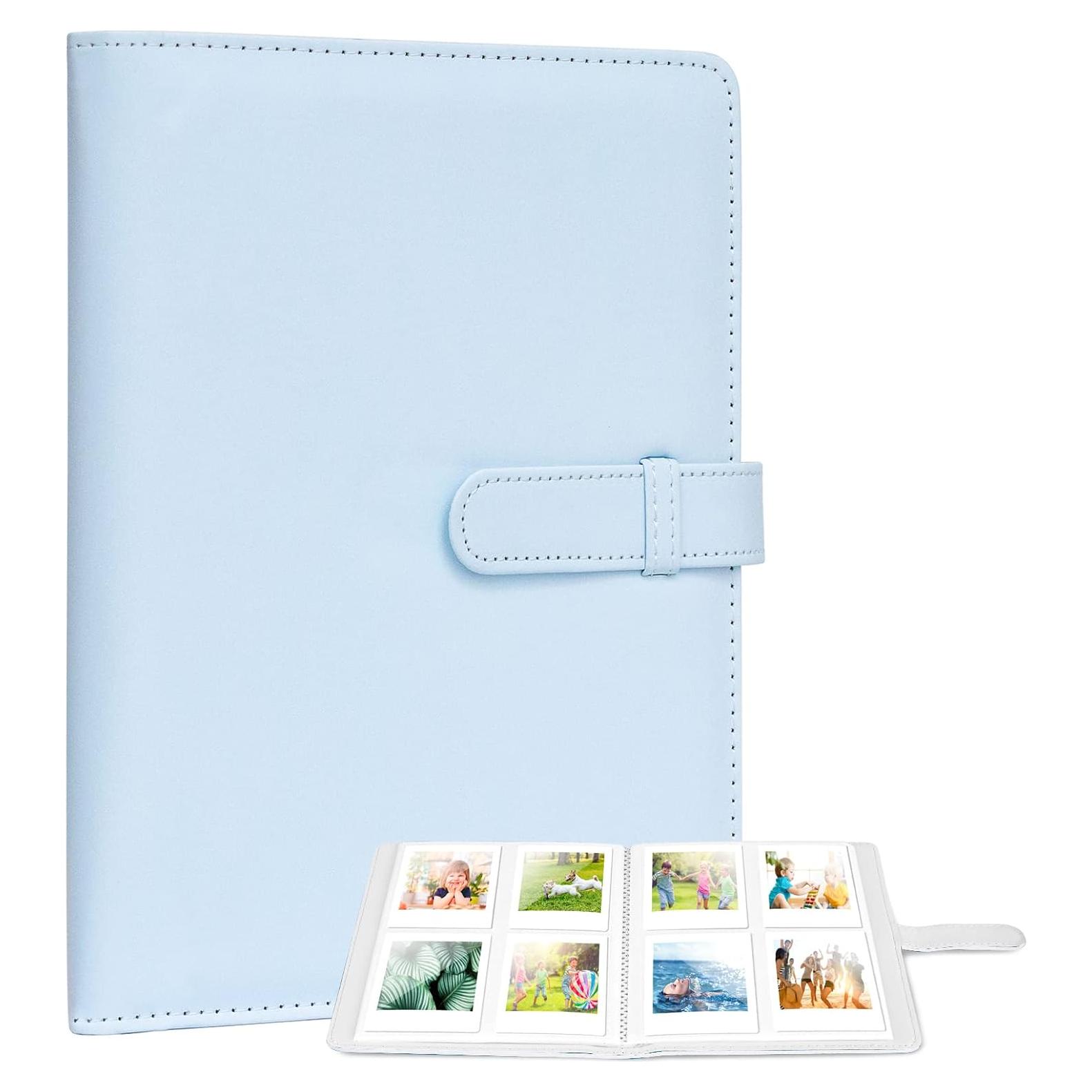 Álbum de Fotos Ablus 256 Bolsillos Azul para Fujifilm y Polaroid