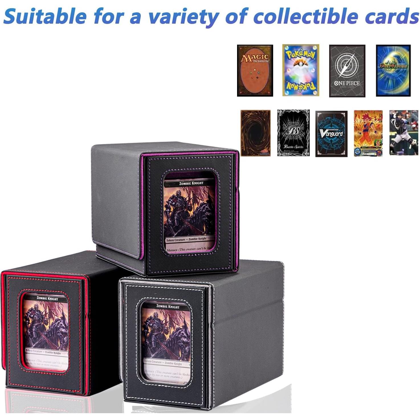 Caja de Deck MTG Commander WELLMILLER 200+ Cartas Púrpura