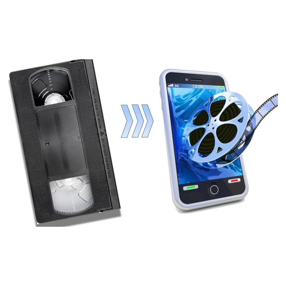 Digitalización de cinta VHS a MP4 por Lotus Media - 1 cinta