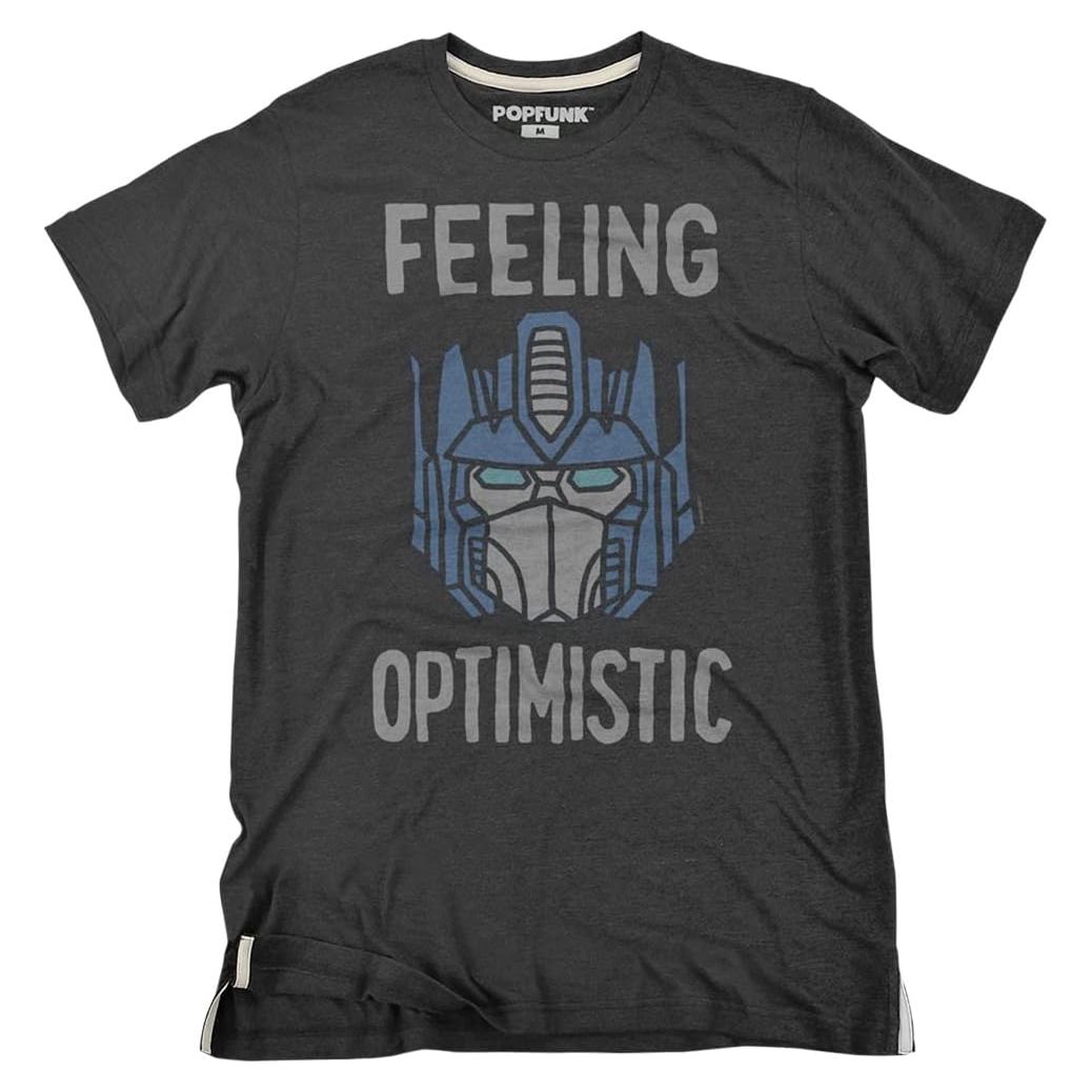 Camiseta Clásica Unisex Popfunk Algodón Mediana Ceniza Oscura