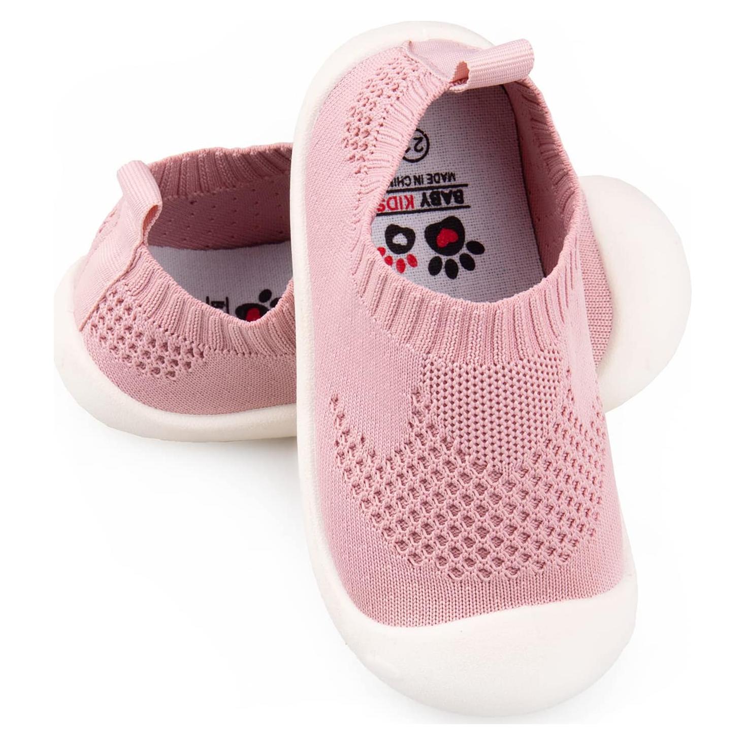 Zapatillas para Niños Pequeños Antideslizantes Rosa 3