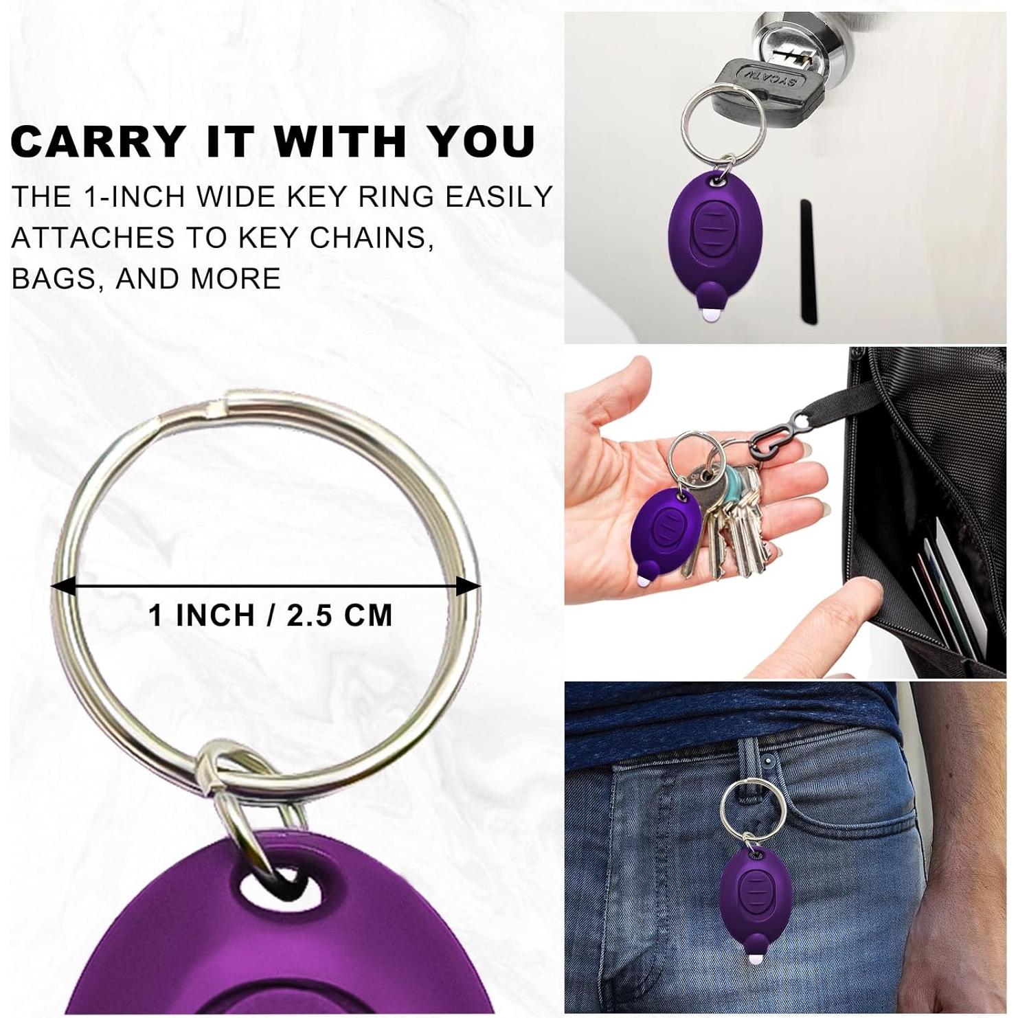 Mini Linterna UV de Llavero KLUMUKE 12PCS Luz LED 395nm