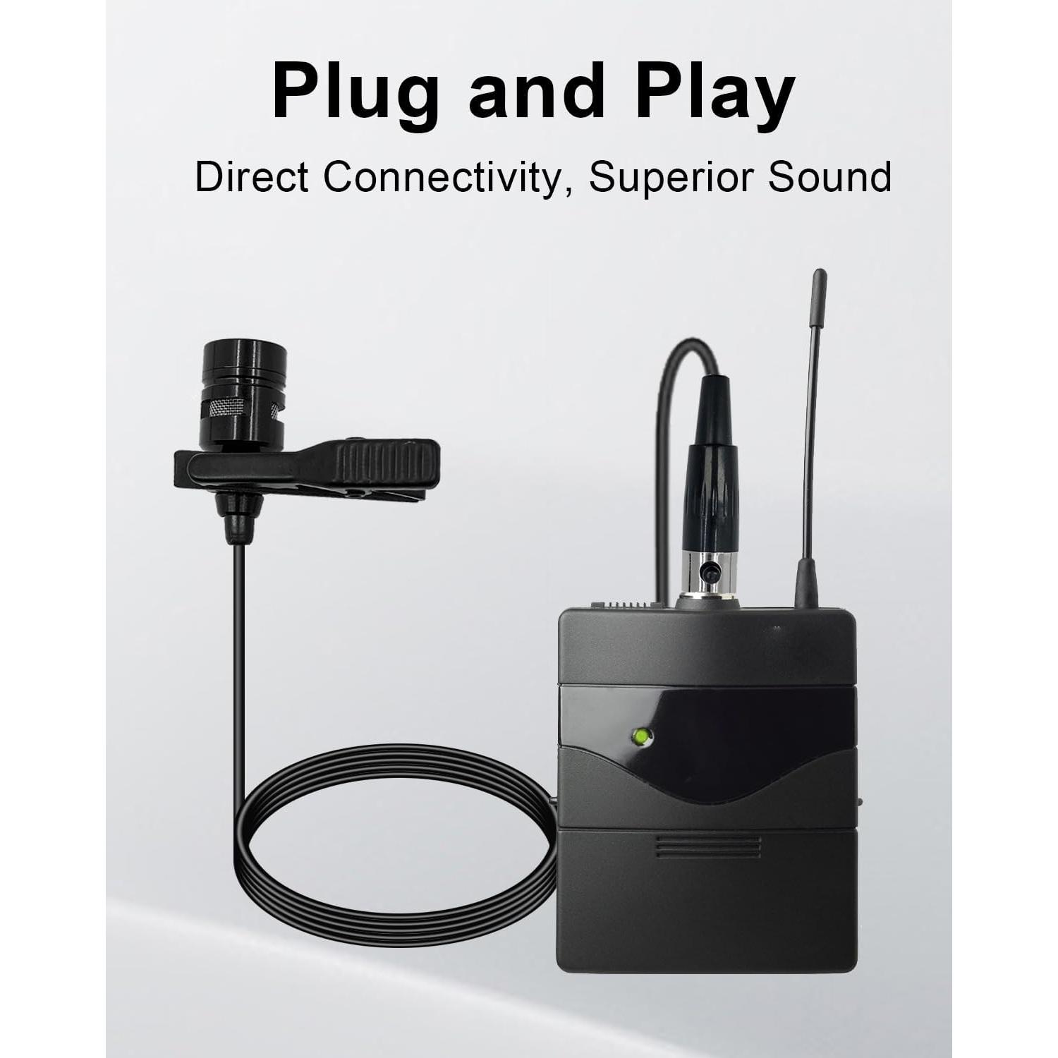 Micrófono Lavalier NewTH Mini XLR para AKG - Unidireccional