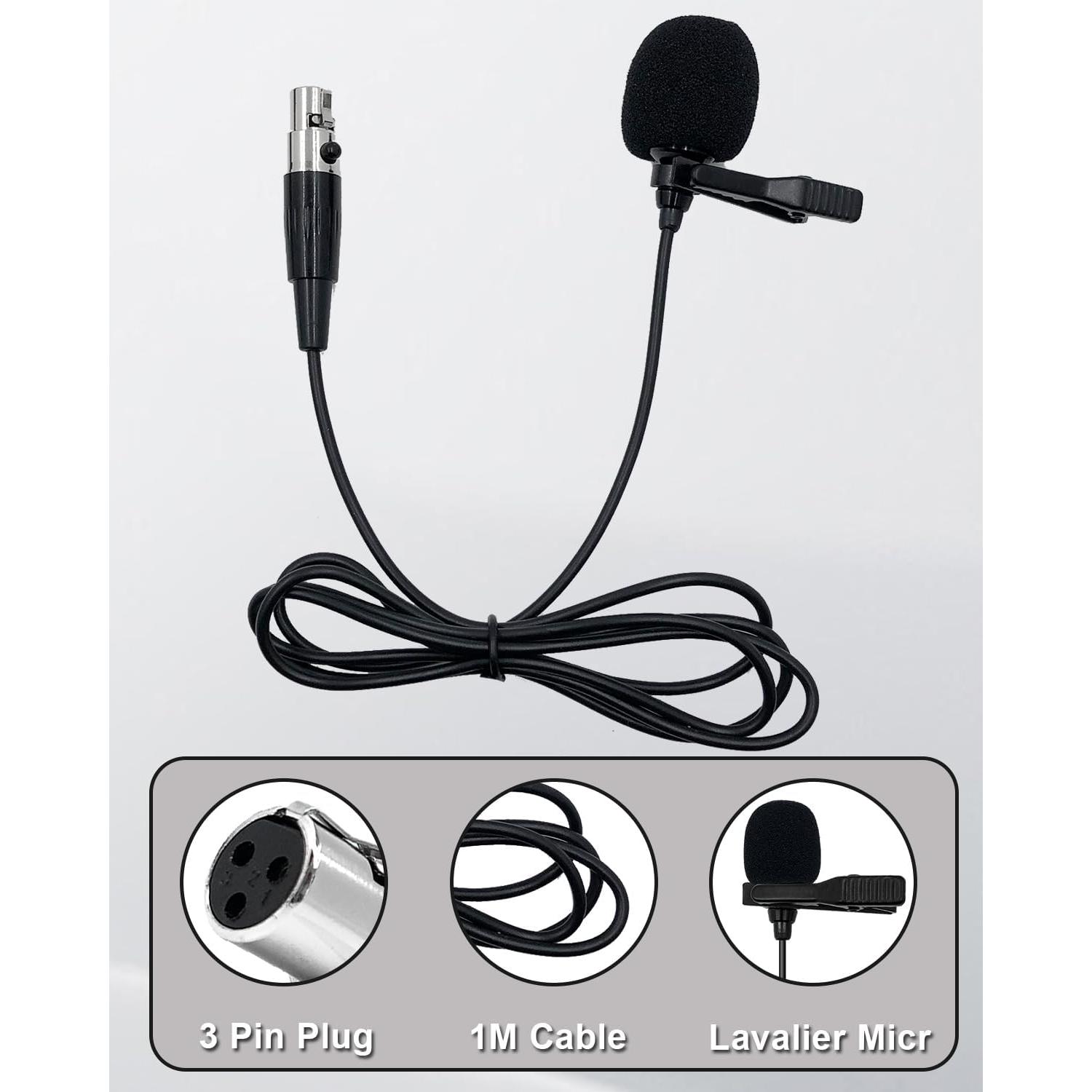 Micrófono Lavalier NewTH Mini XLR para AKG - Unidireccional