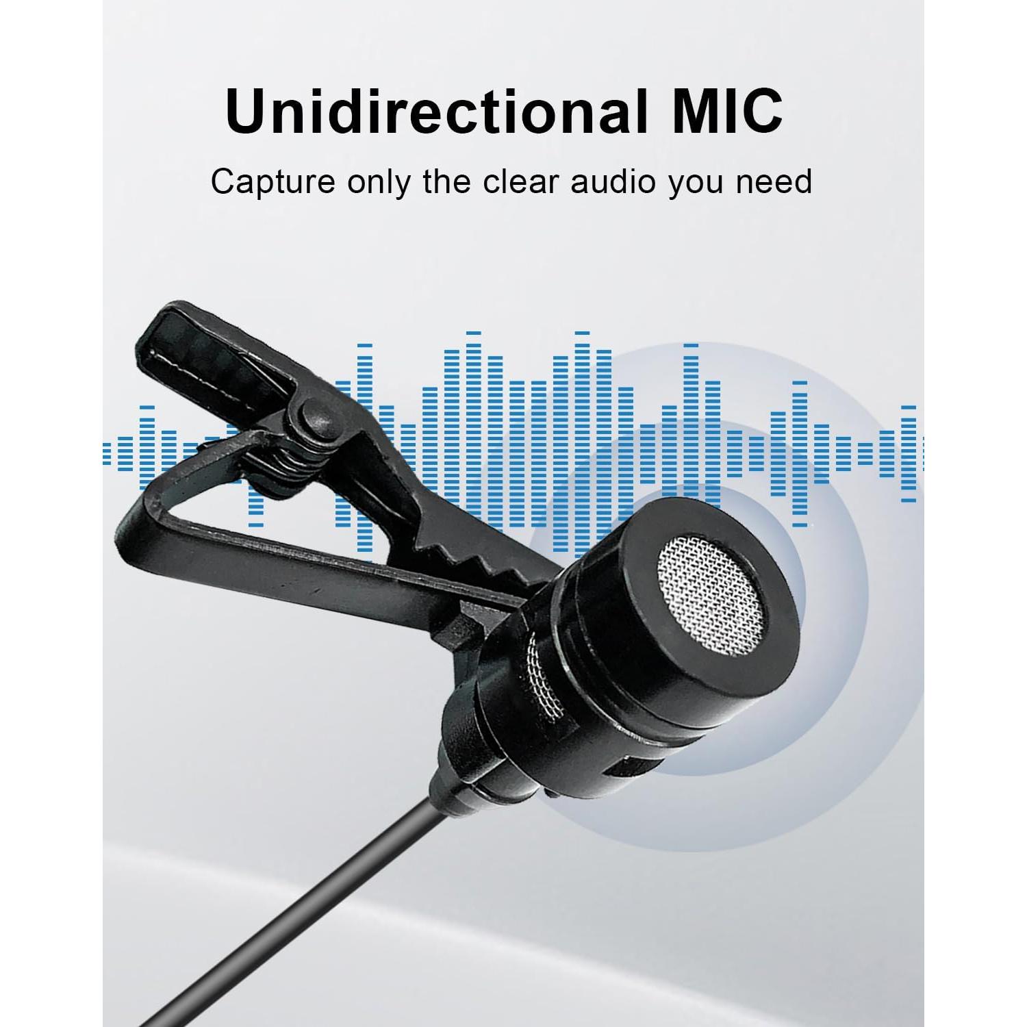 Micrófono Lavalier NewTH Mini XLR para AKG - Unidireccional