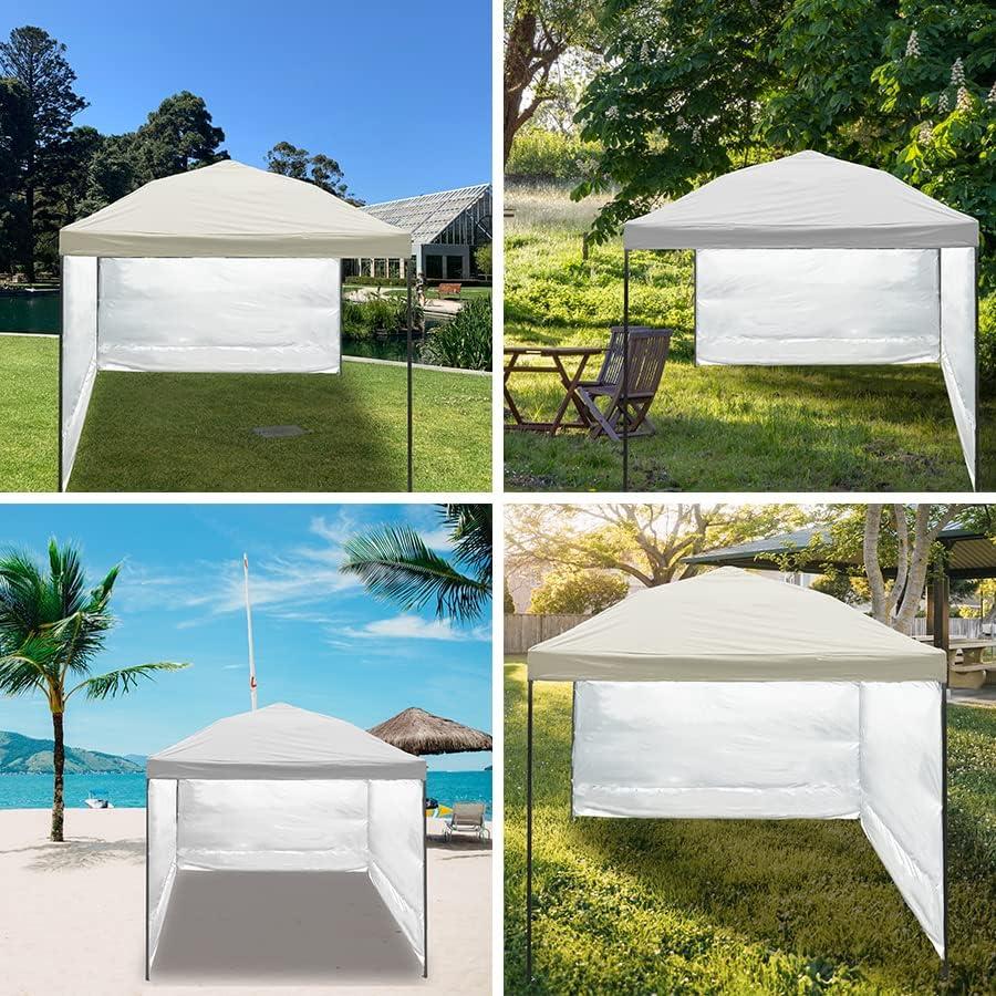 Pared Solar Canopy Senmortar 3x3m Plateada Impermeable