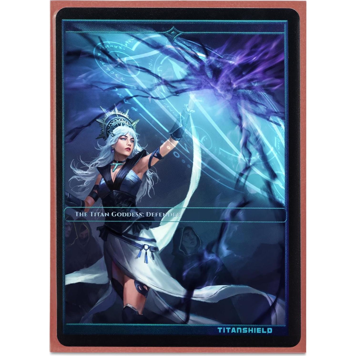 Fundas de Cobre TitanShield 150 para Cartas 66x91mm