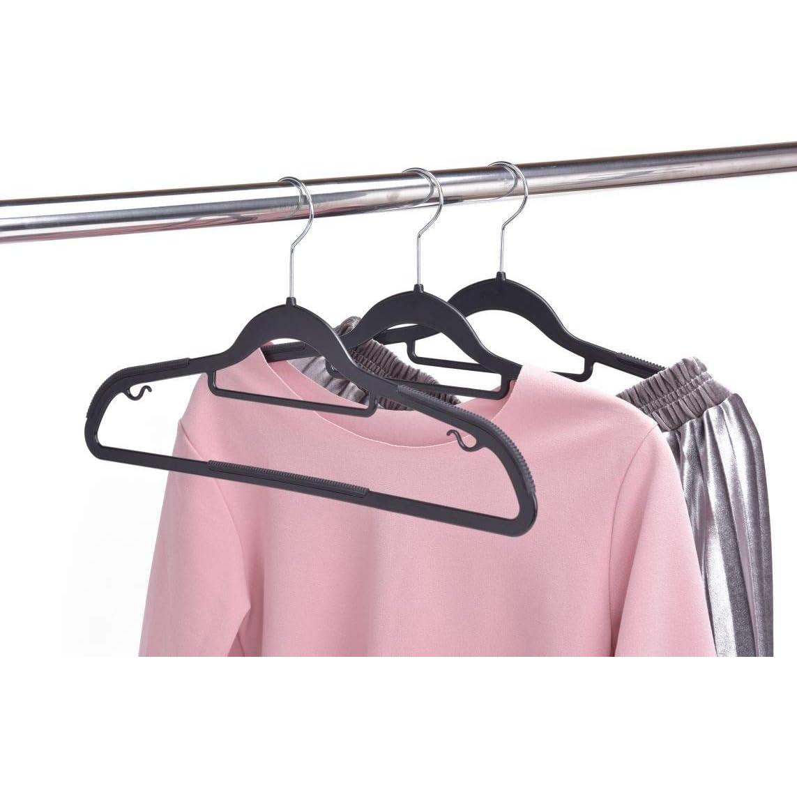 Juego de Perchas de Plástico Quality Hangers 50 Piezas