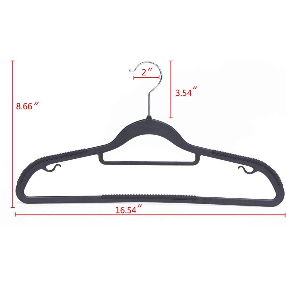 Juego de Perchas de Plástico Quality Hangers 50 Piezas