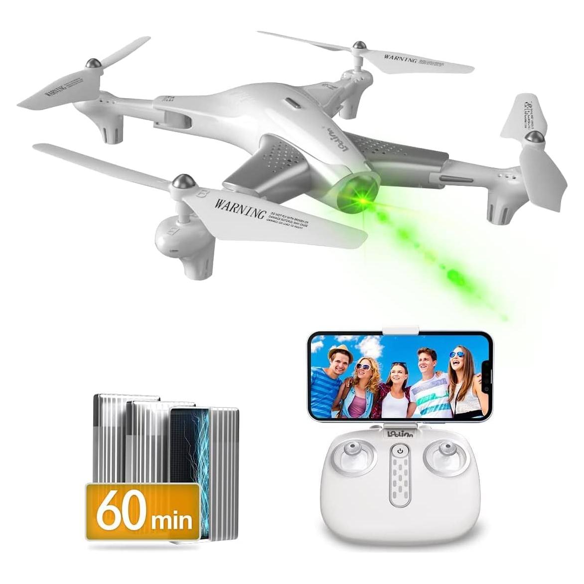 Dron Loolinn Z3 para Niños con Cámara y 60 Min de Vuelo