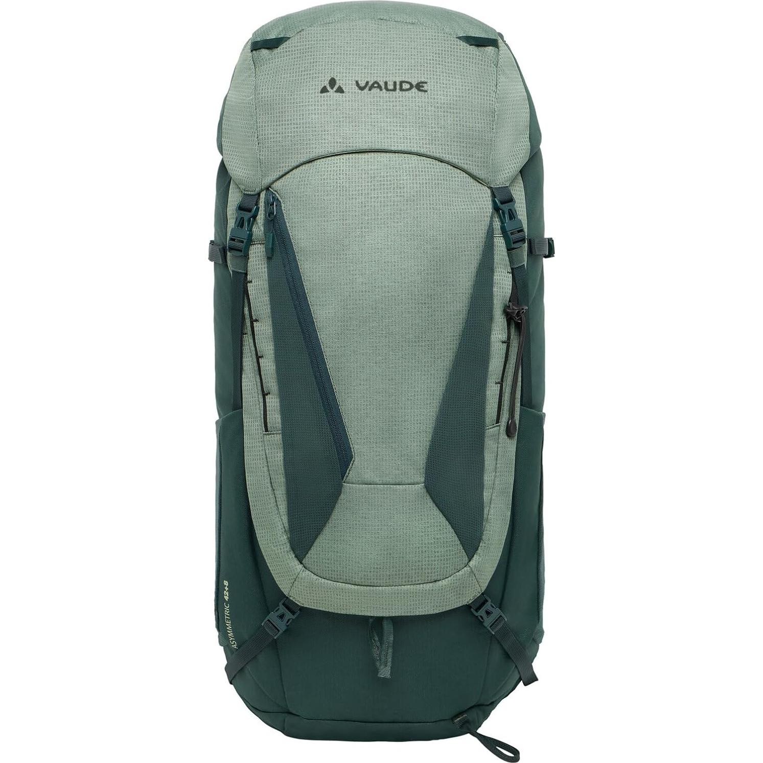 Mochila de Trekking VAUDE Asymmetric 42+8L Unisex Agave