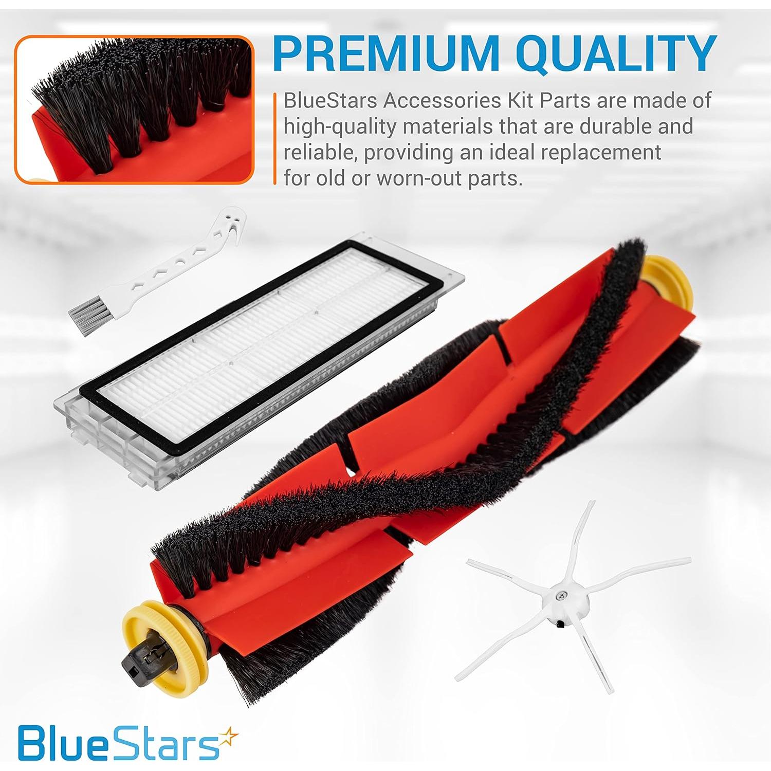 Kit de Accesorios BlueStars para Aspiradoras Robot Xiaomi E4 S4 S5