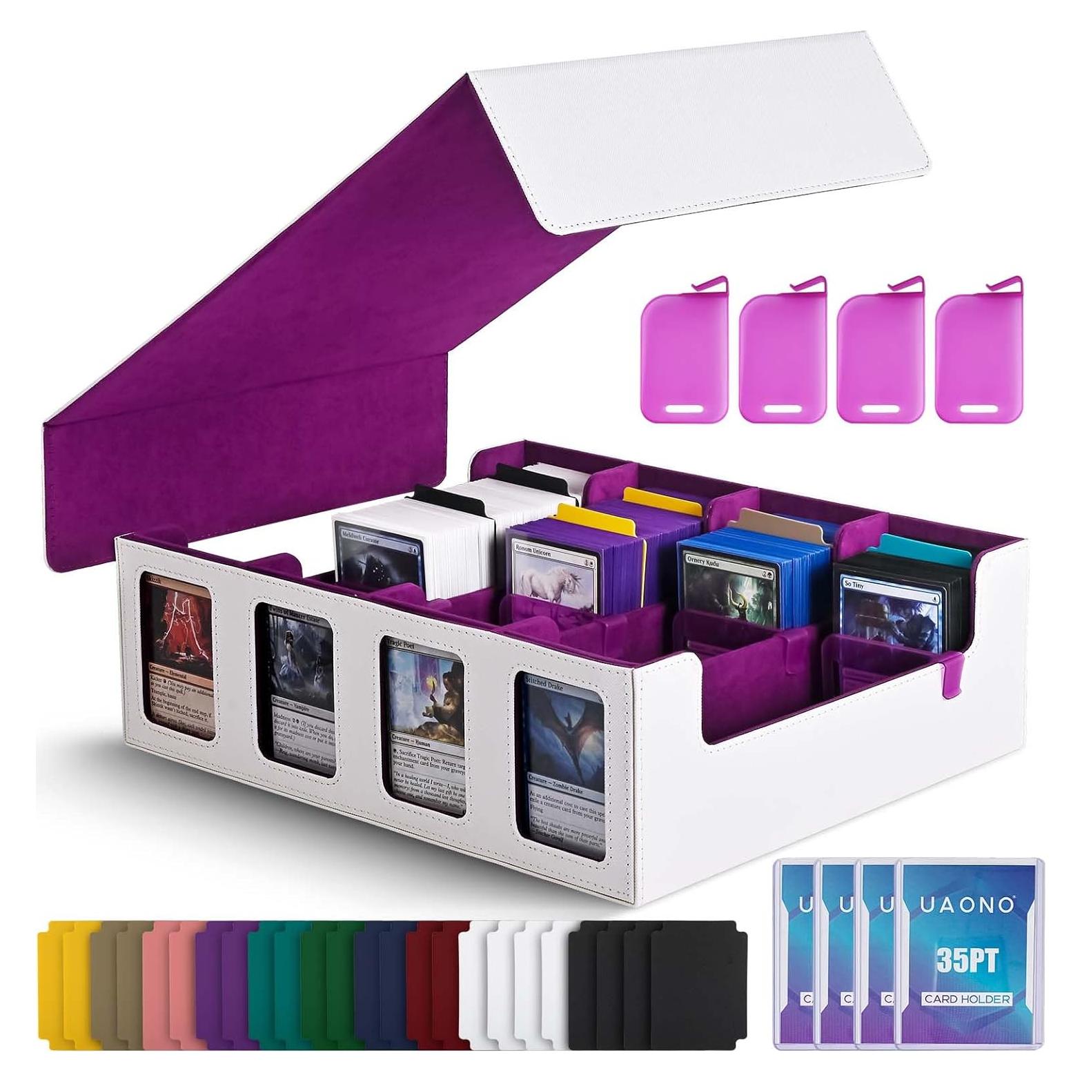 Caja de Almacenamiento de Cartas UAONO 2400+ Divisores