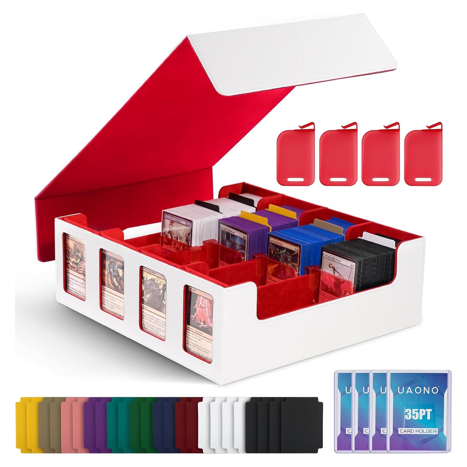 Caja de Almacenamiento de Cartas UAONO 2400+ con Exhibidor