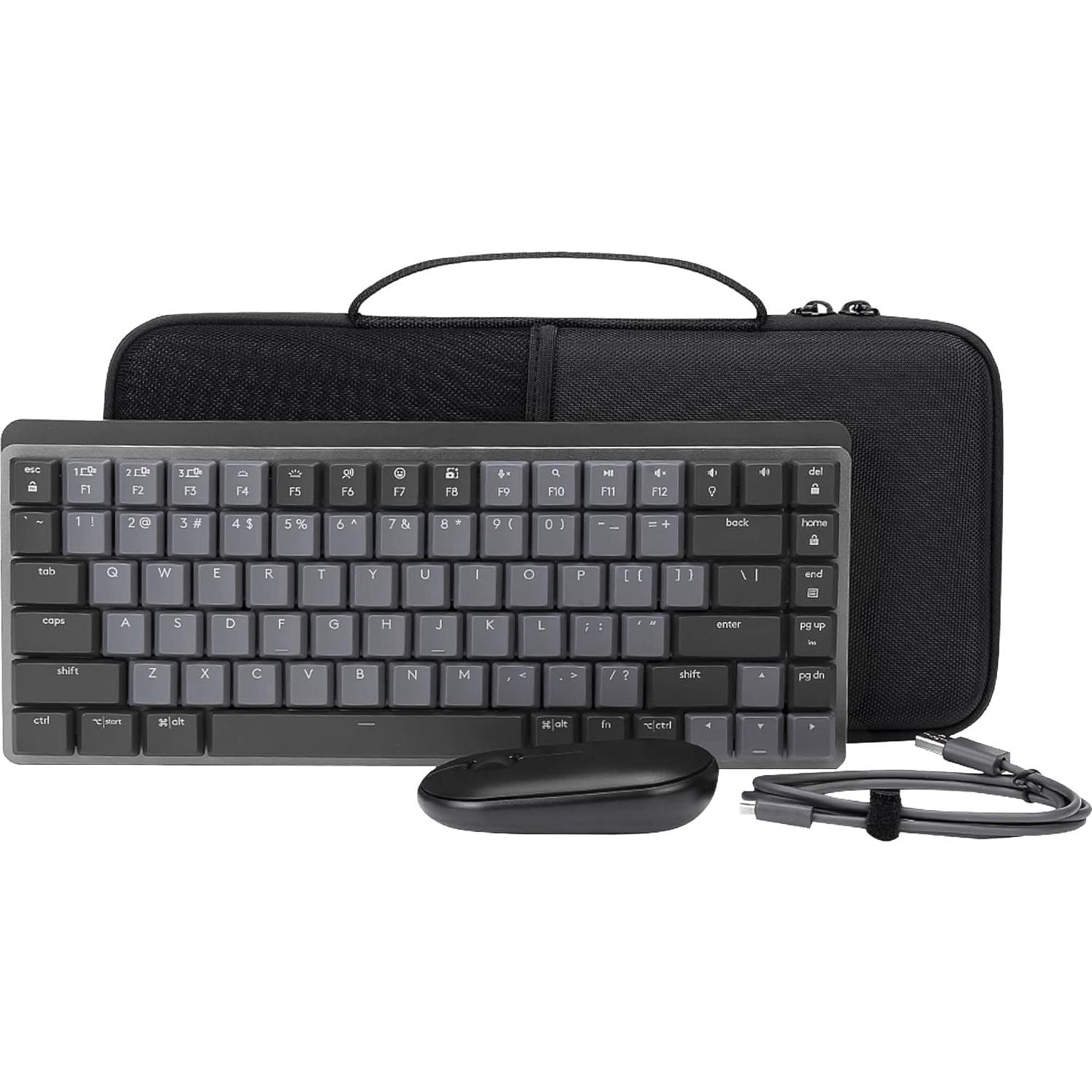 Funda Dura co2CREA para Teclado Logitech MX Mechanical Mini