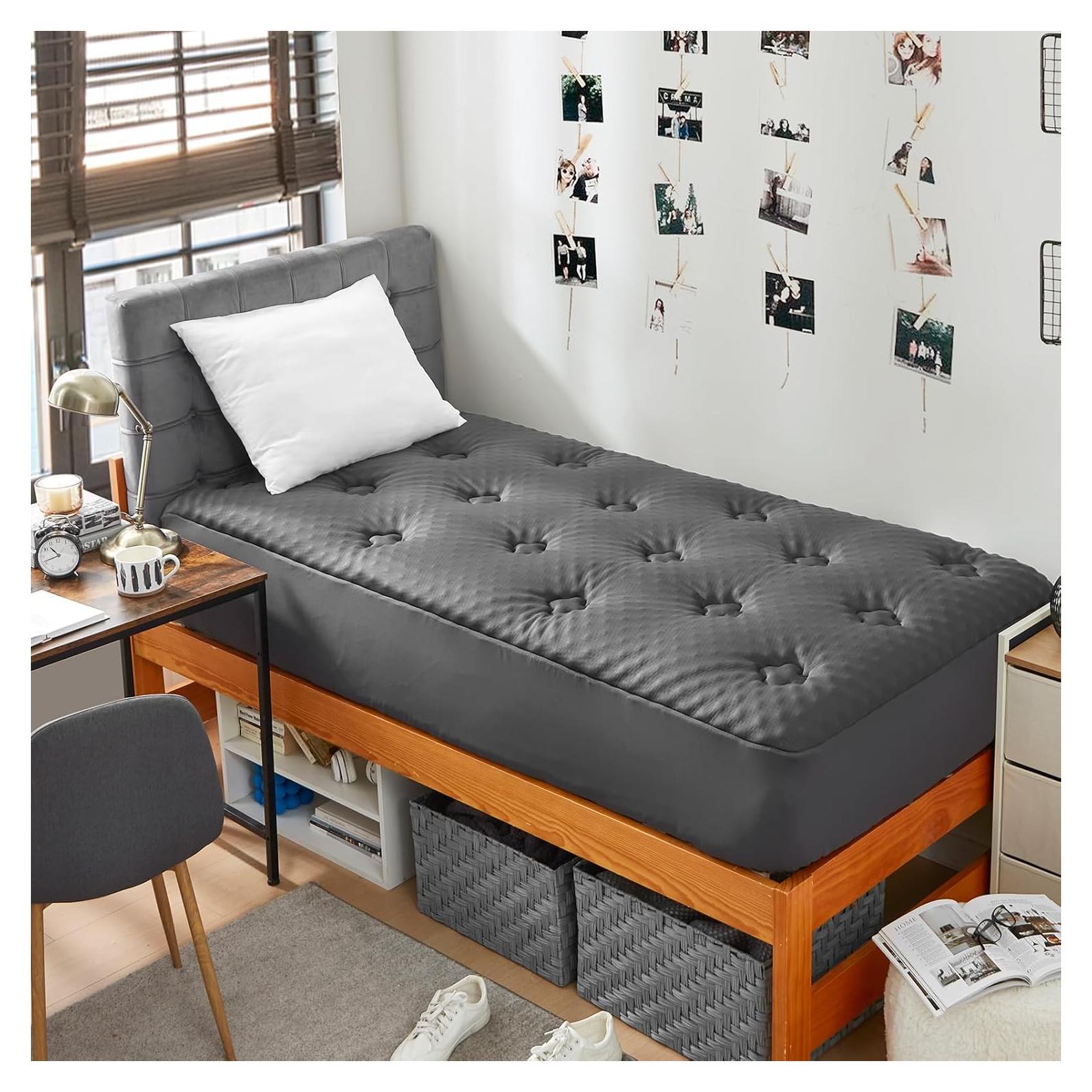 Colchón Topper Hansleep Twin Espuma Viscoelástica 99x191 cm