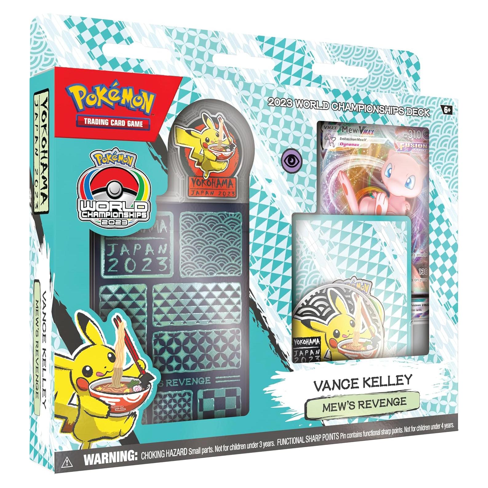 Baraja Campeonato Mundial Pokémon 2023 - Vance Kelley 60 cartas