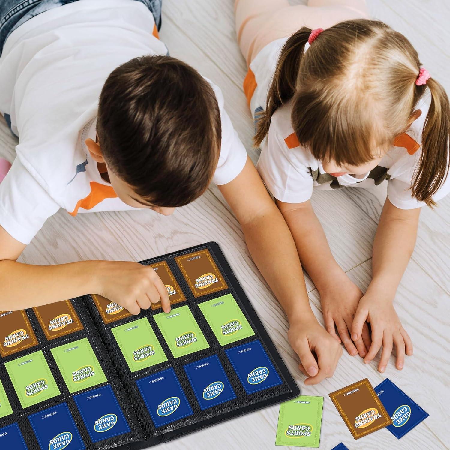 Carpeta de Cartas Fabmaker 360 Bolsillos Negra PU