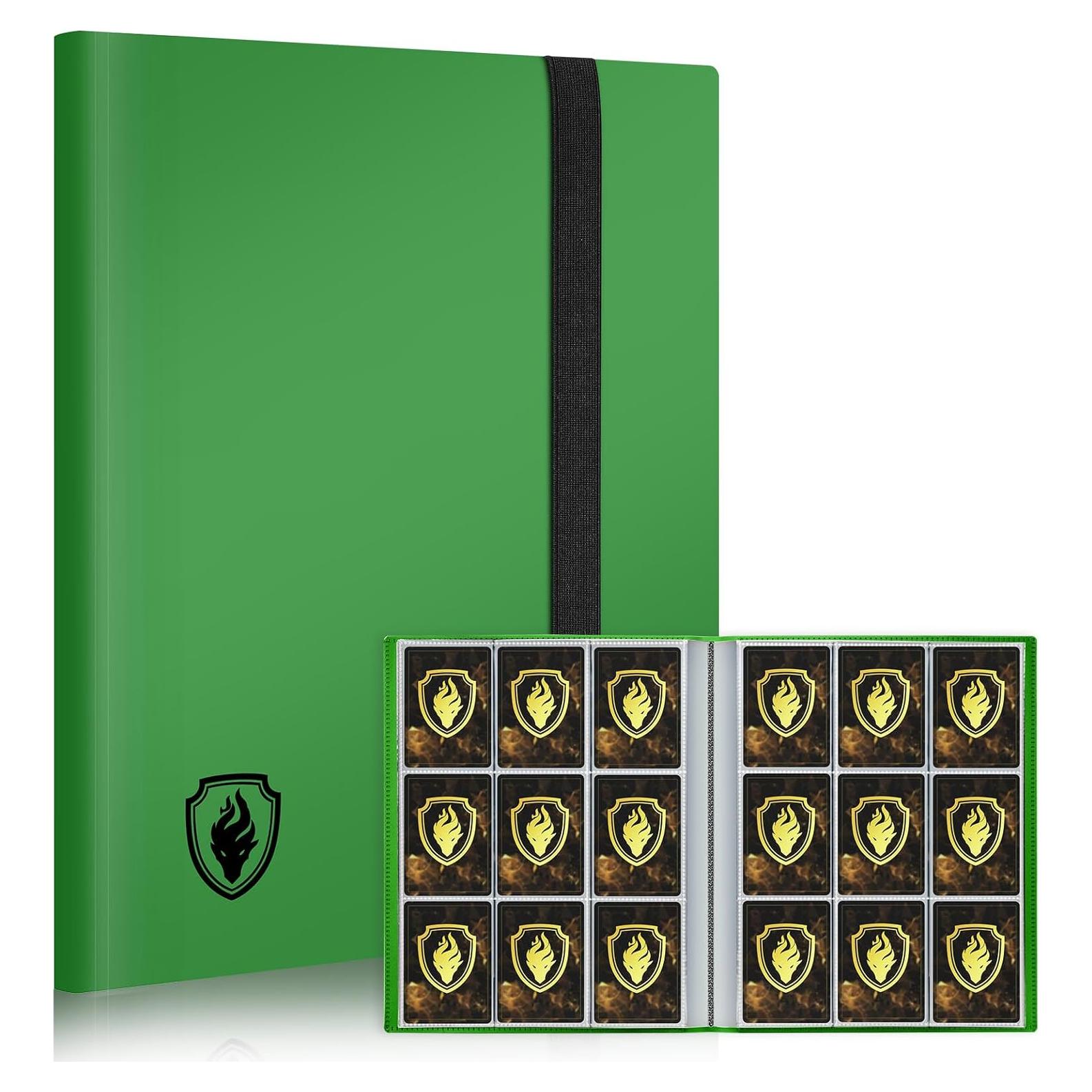 Álbum de Tarjetas Fabmaker 396 Bolsillos Verde Clásico