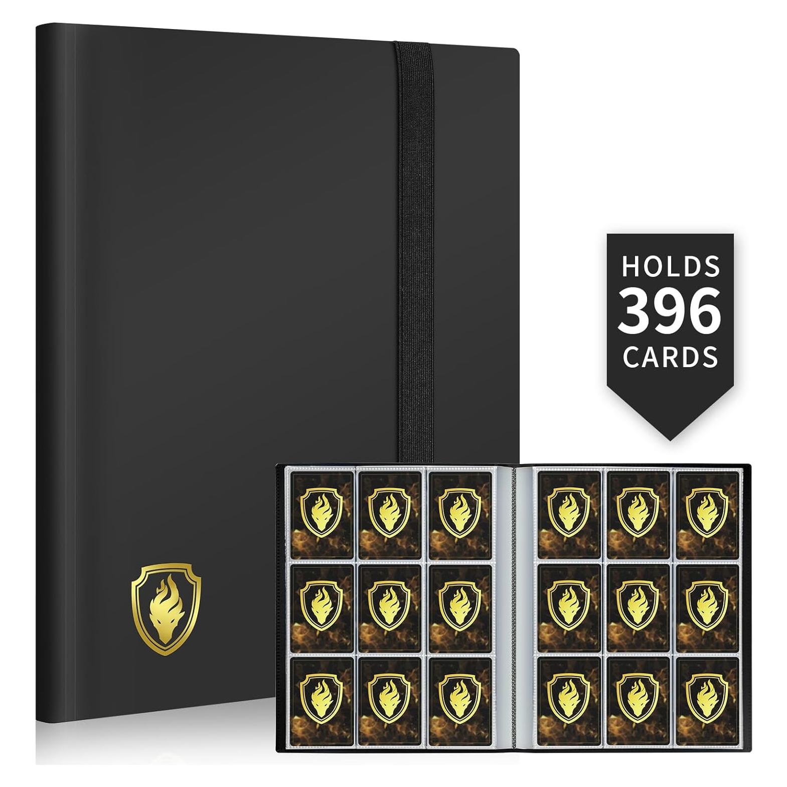 Carpeta de tarjetas Fabmaker 396 bolsillos negra