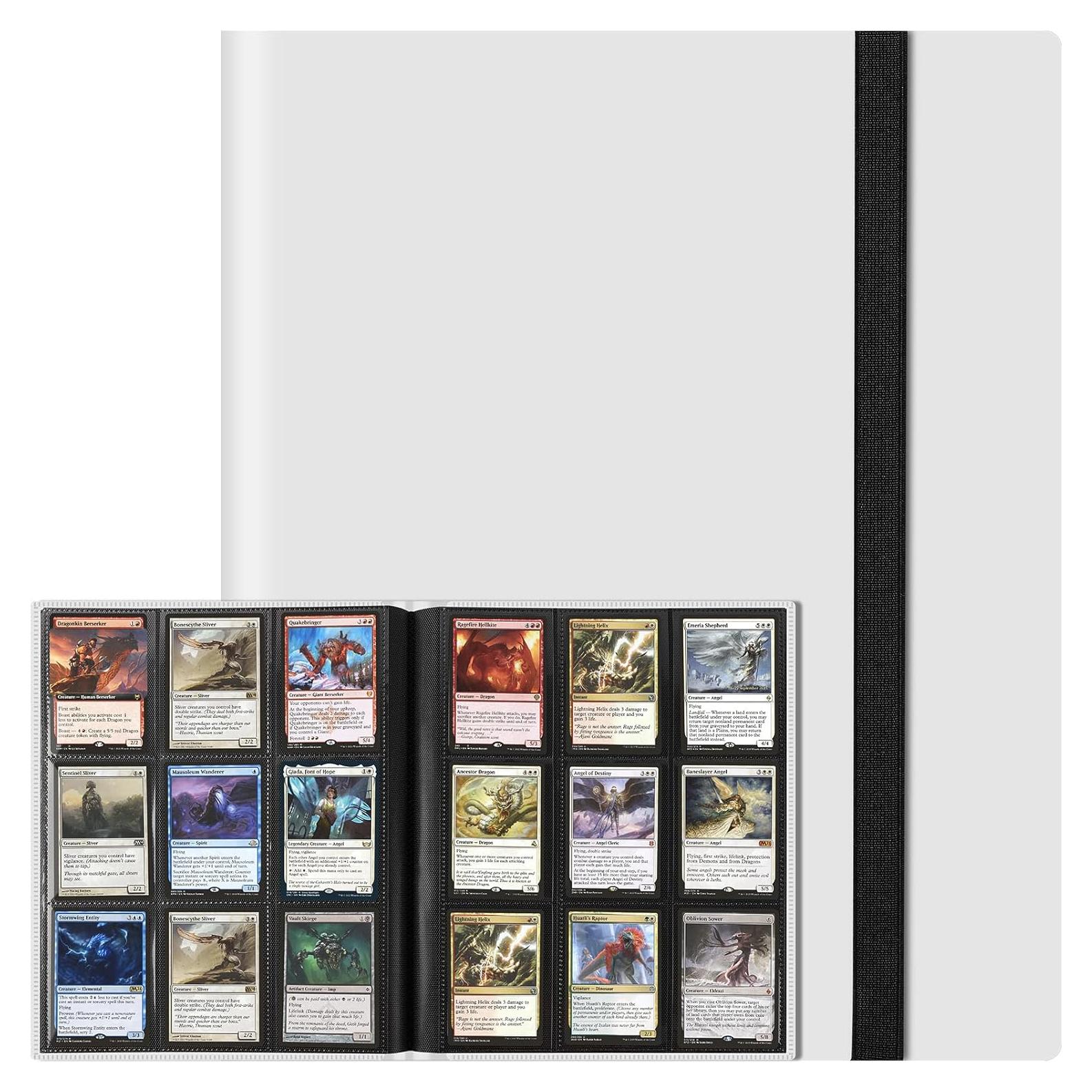 Carpeta de tarjetas TiopLior 360 bolsillos blanca