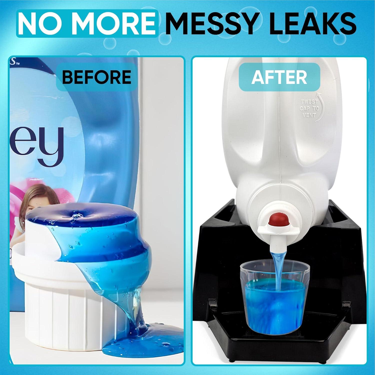 Soporte para Detergente de Lavandería Skywin con Bandeja Negra