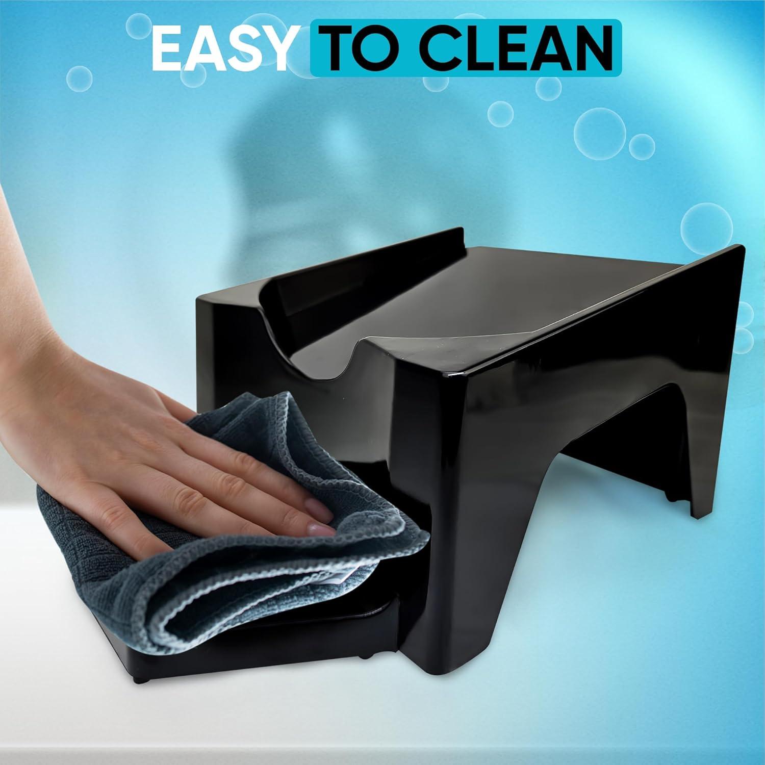 Soporte para Detergente de Lavandería Skywin con Bandeja Negra