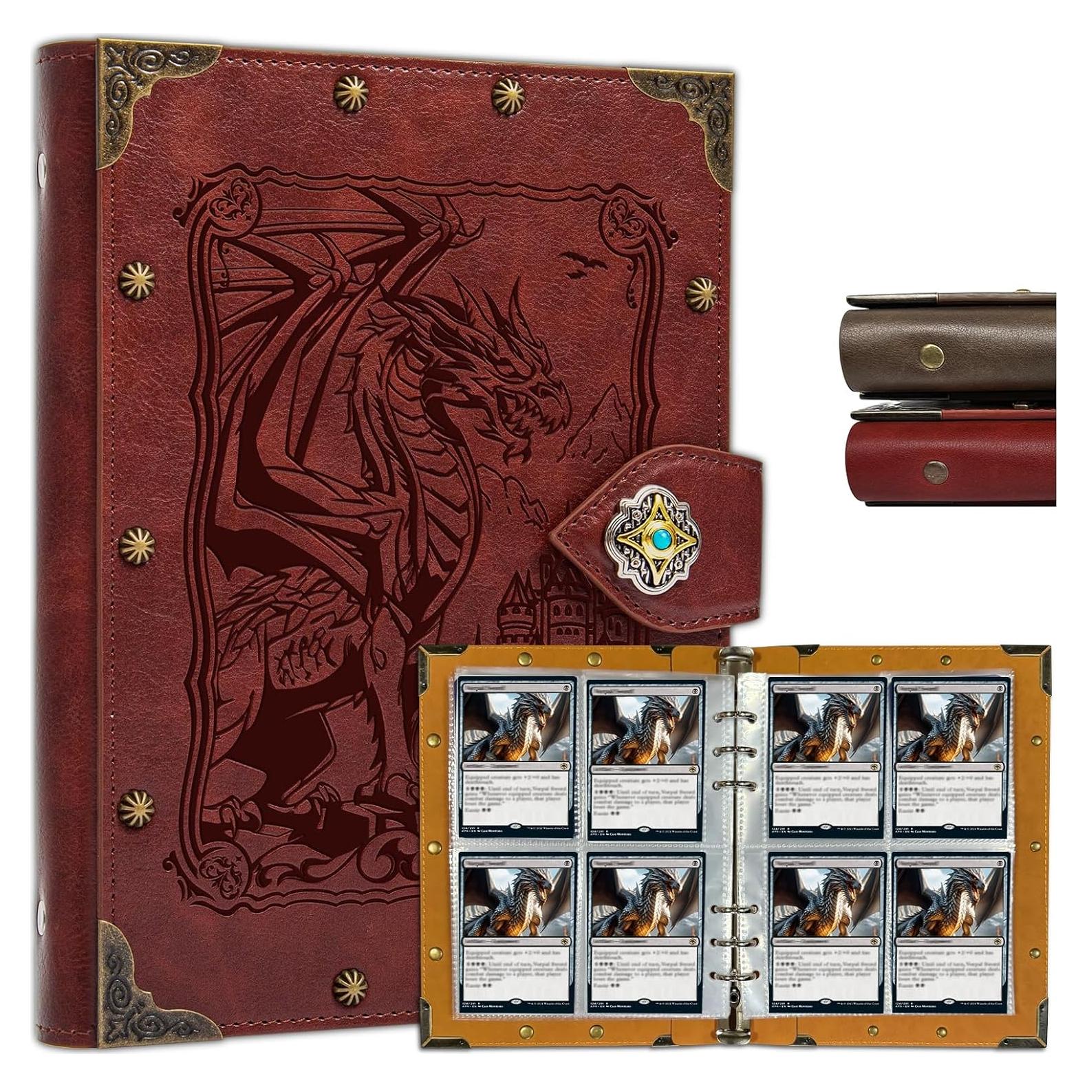 Carpeta de Tarjetas DDFE DUROTAN 30 Páginas Vintage Rojo