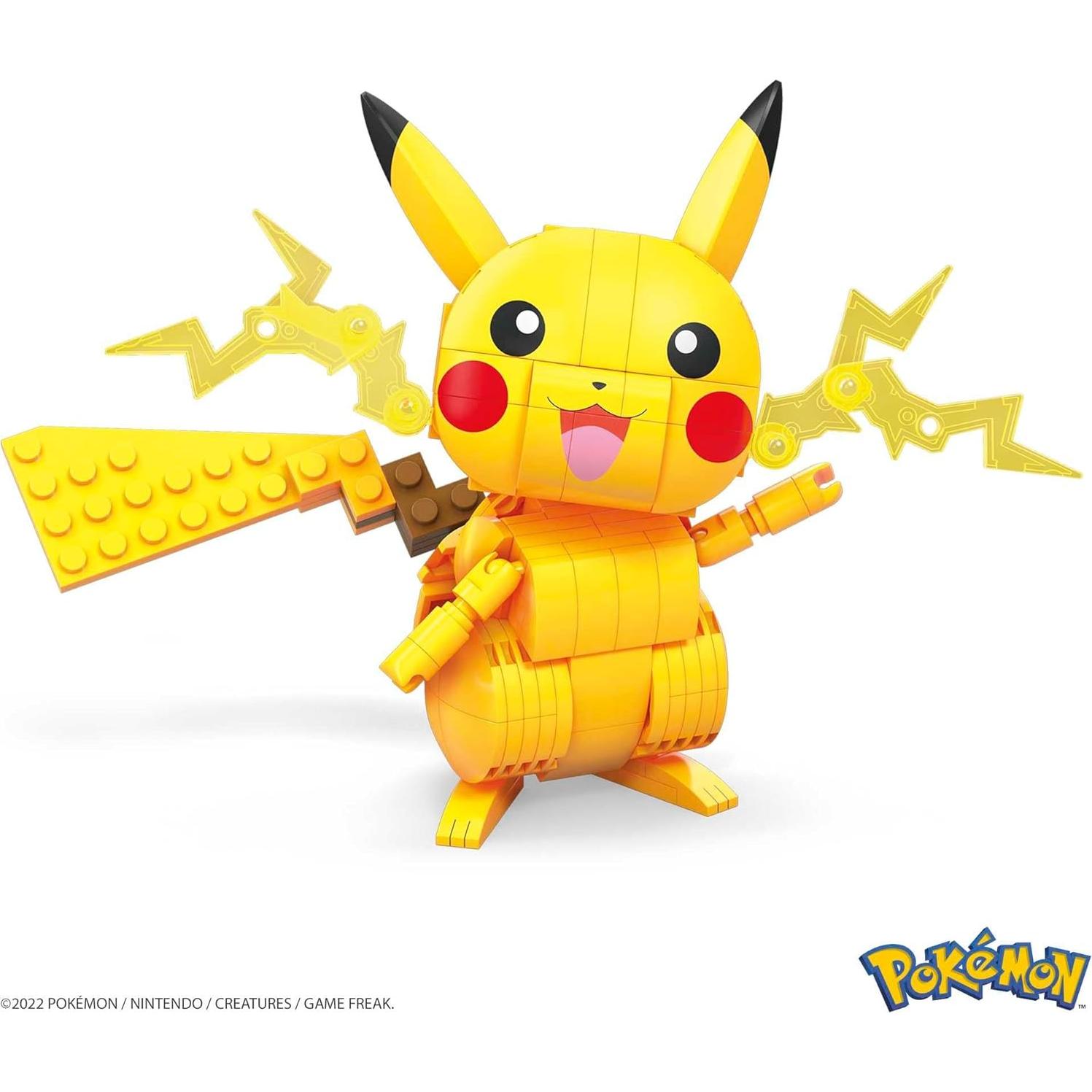 Set de Construcción MEGA Pikachu 205 Piezas 10,16 cm