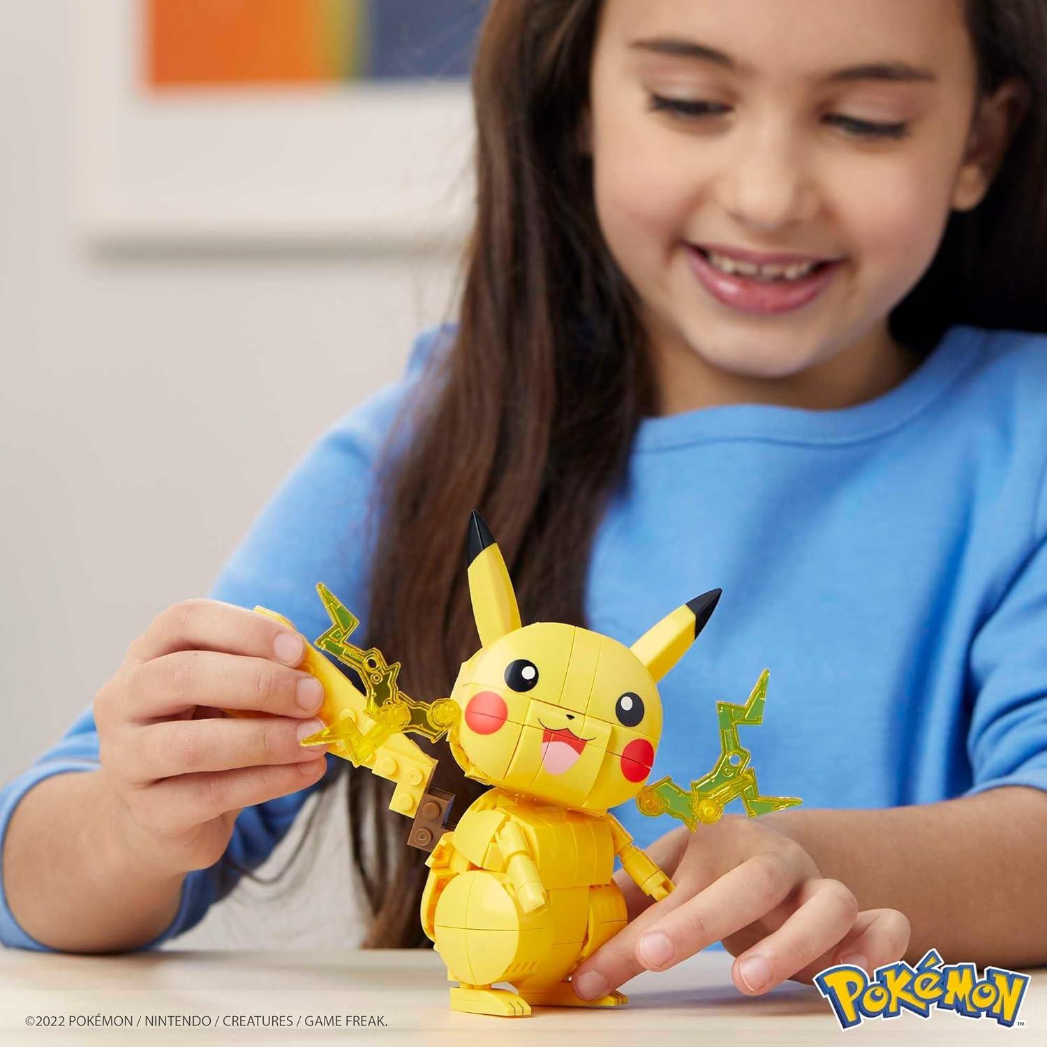Set de Construcción MEGA Pikachu 205 Piezas 10,16 cm