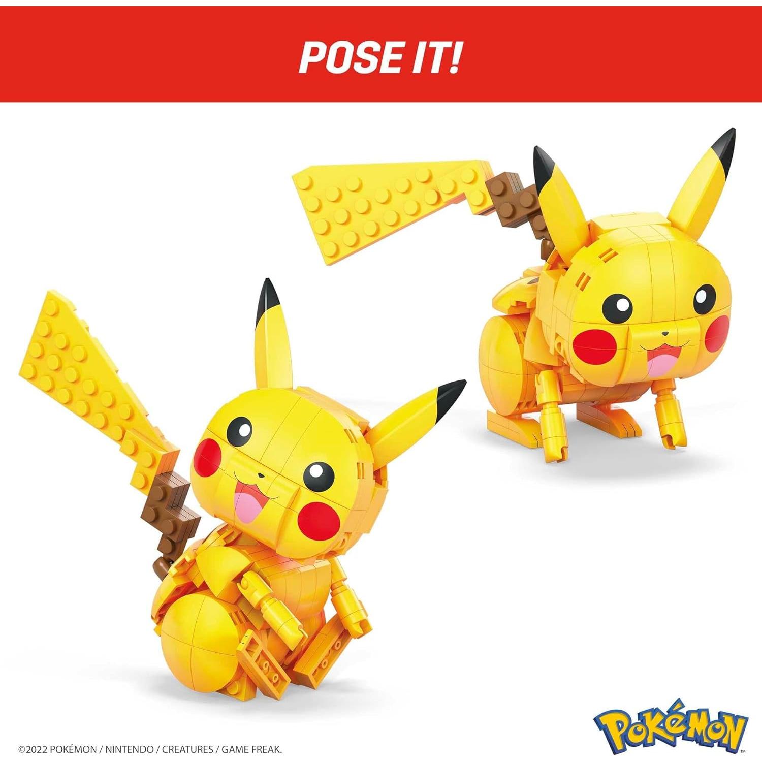 Set de Construcción MEGA Pikachu 205 Piezas 10,16 cm