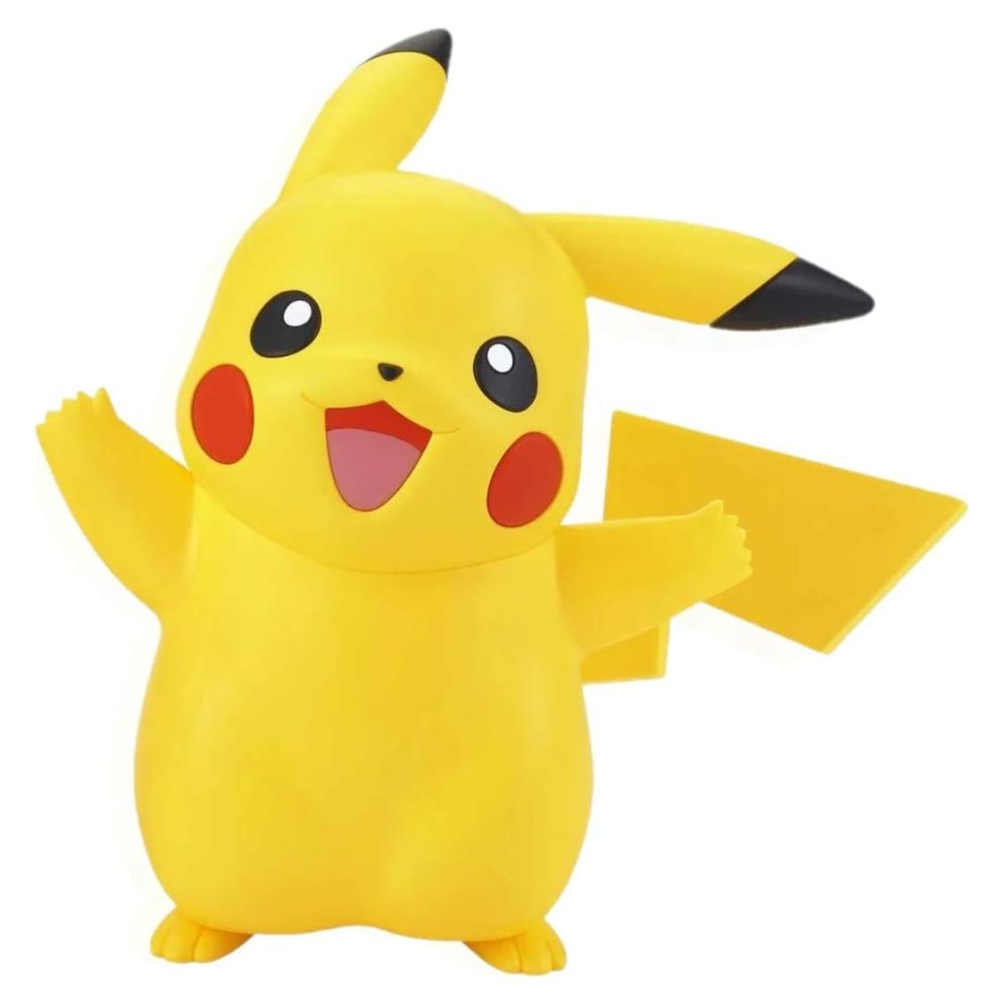 Kit de Modelo Pikachu Bandai 01 PokePla Rápido 15 Piezas
