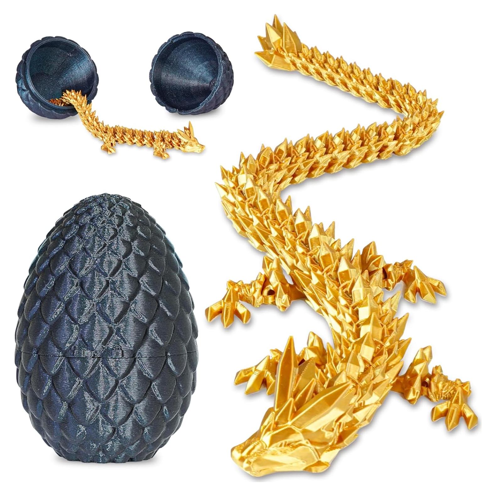 Huevos de Dragón Cinderwing3D Articulados 12 cm Decorativos