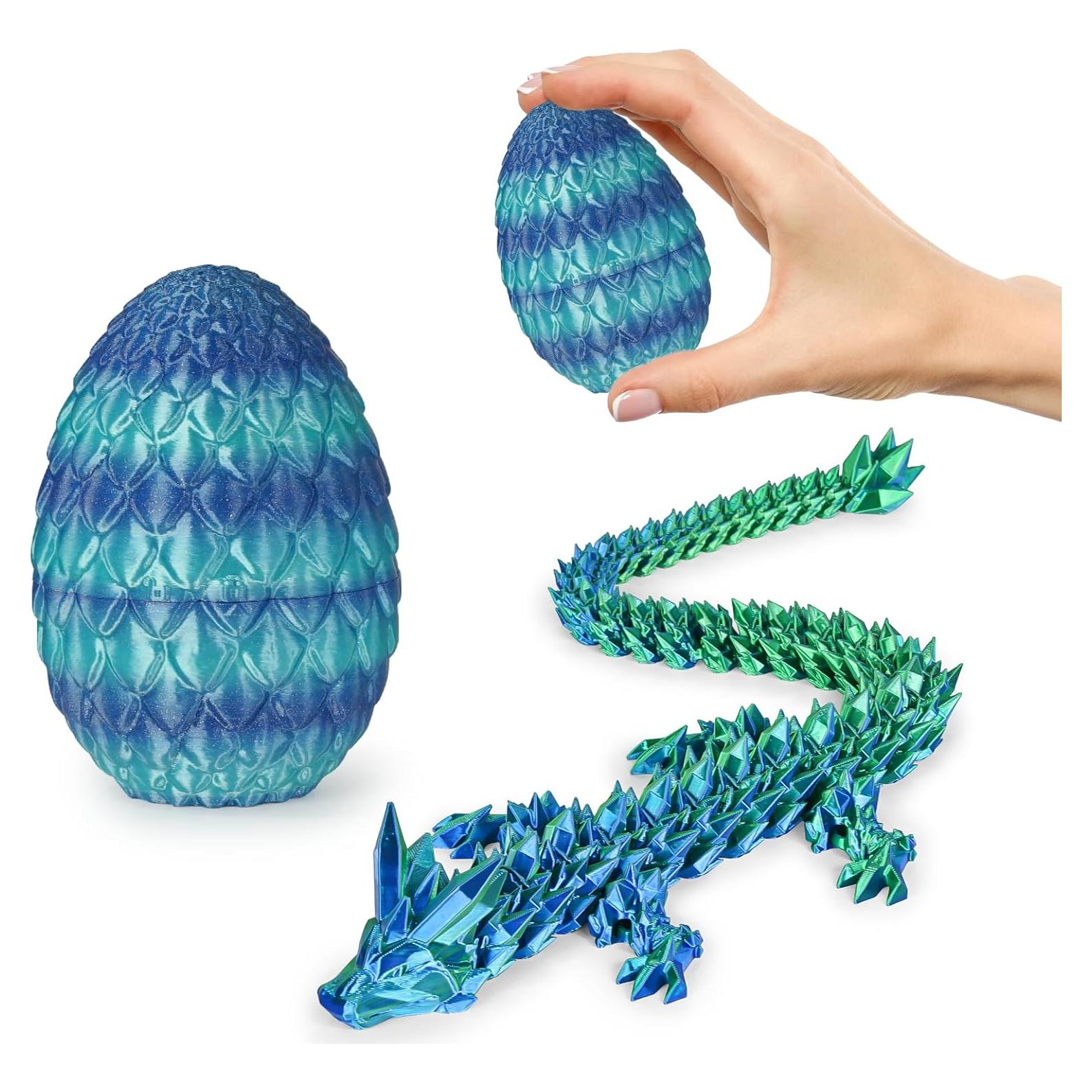 Huevos de Dragón Articulados Cinderwing3D 9.91 cm Azul
