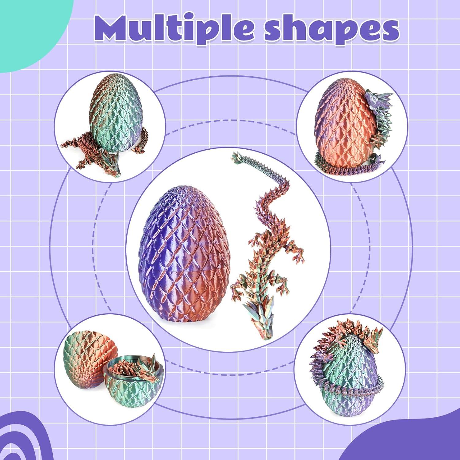 Huevos de Dragón 3D Cinderwing - Juguetes Articulados