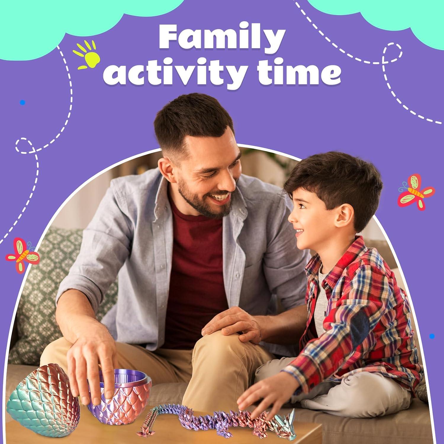 Huevos de Dragón 3D Cinderwing - Juguetes Articulados