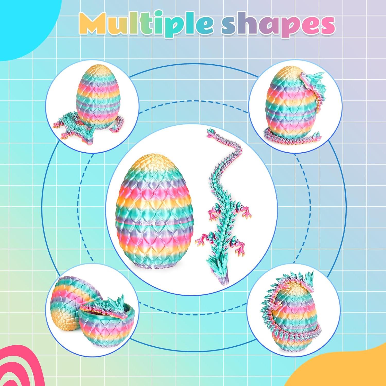 Huevos de Dragón 3D Cinderwing - Juguetes Articulados